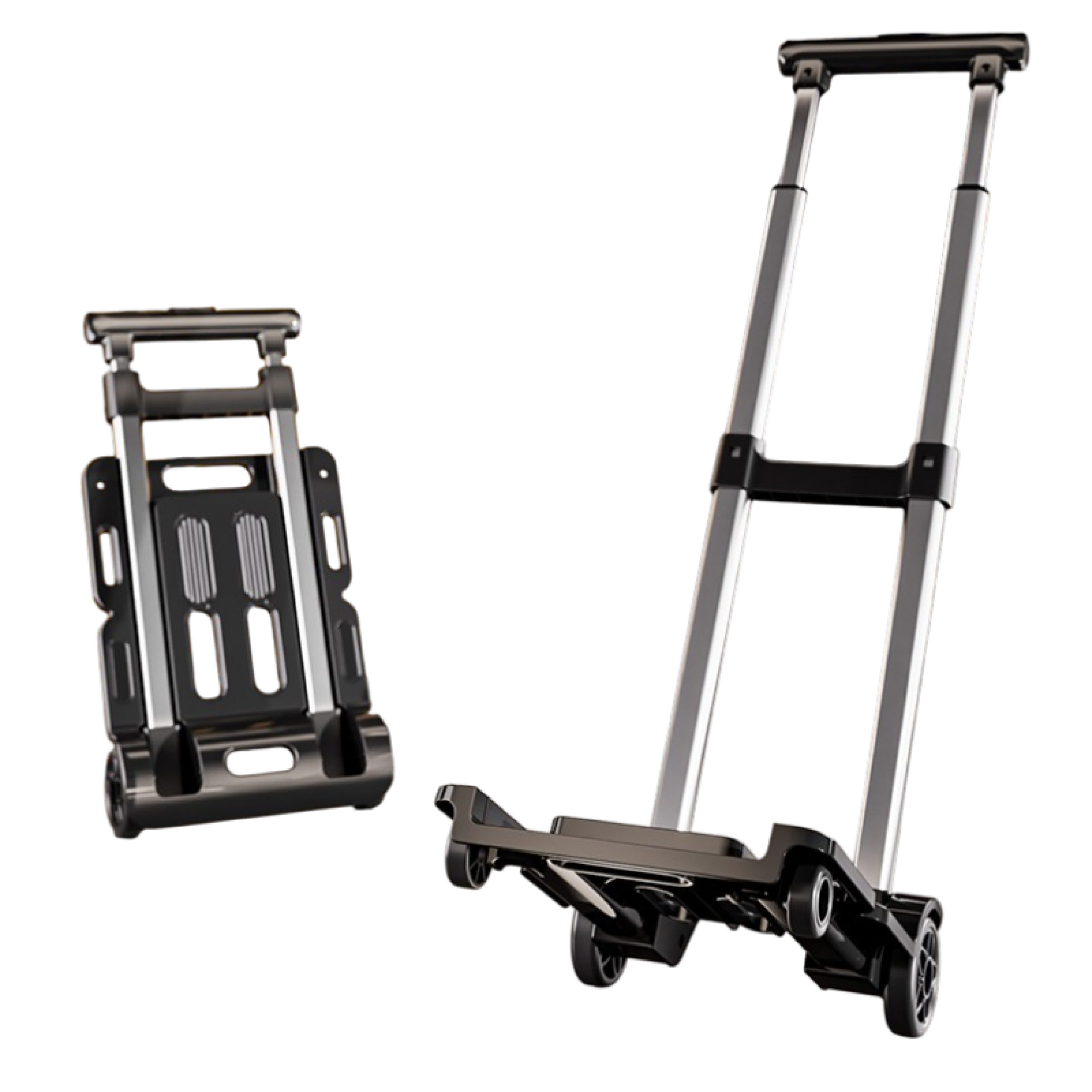 Carrito con plataforma plegable para carga de hasta 40 kg