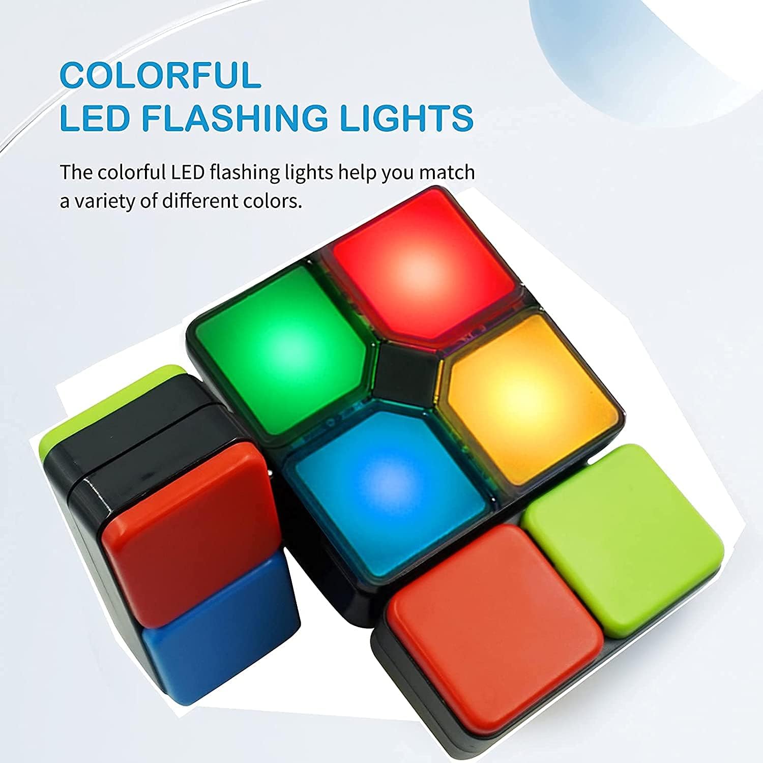 Cubo de memoria y agilidad con luz - Imagen 2