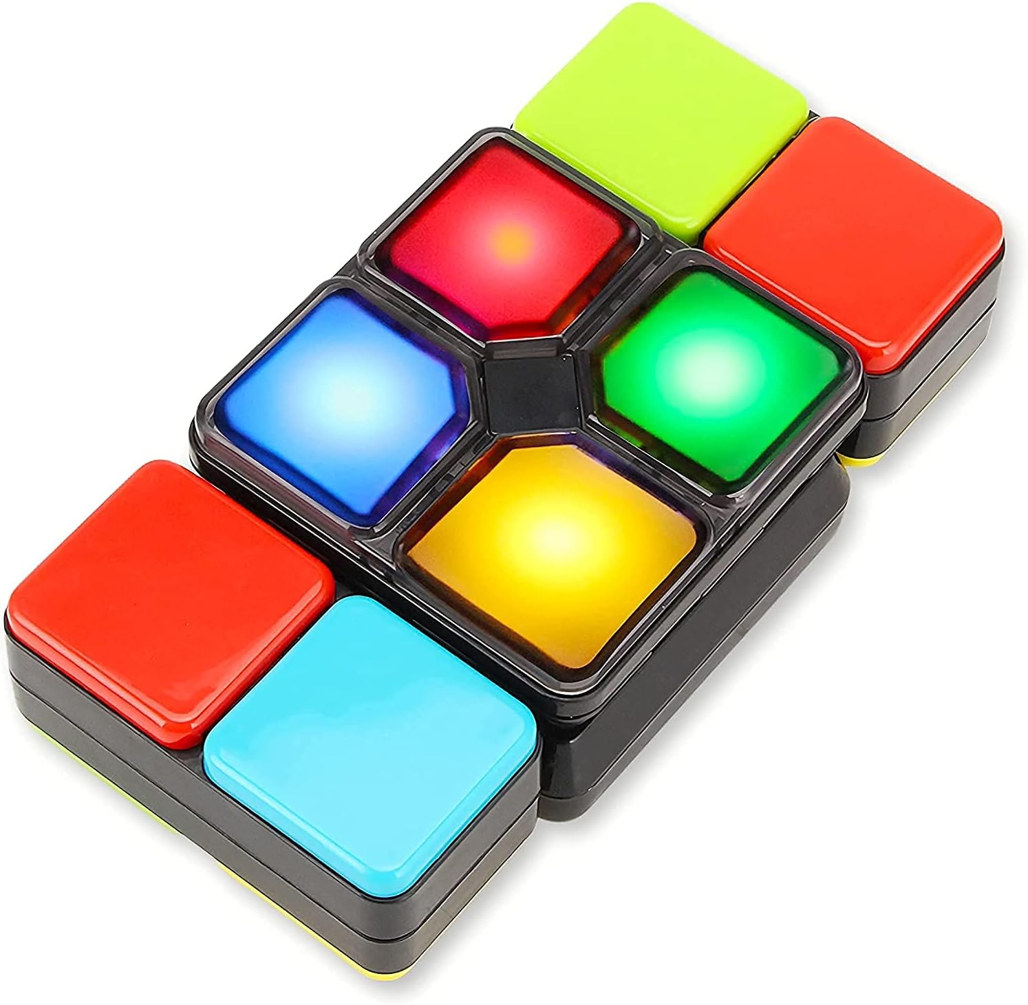 Cubo de memoria y agilidad con luz