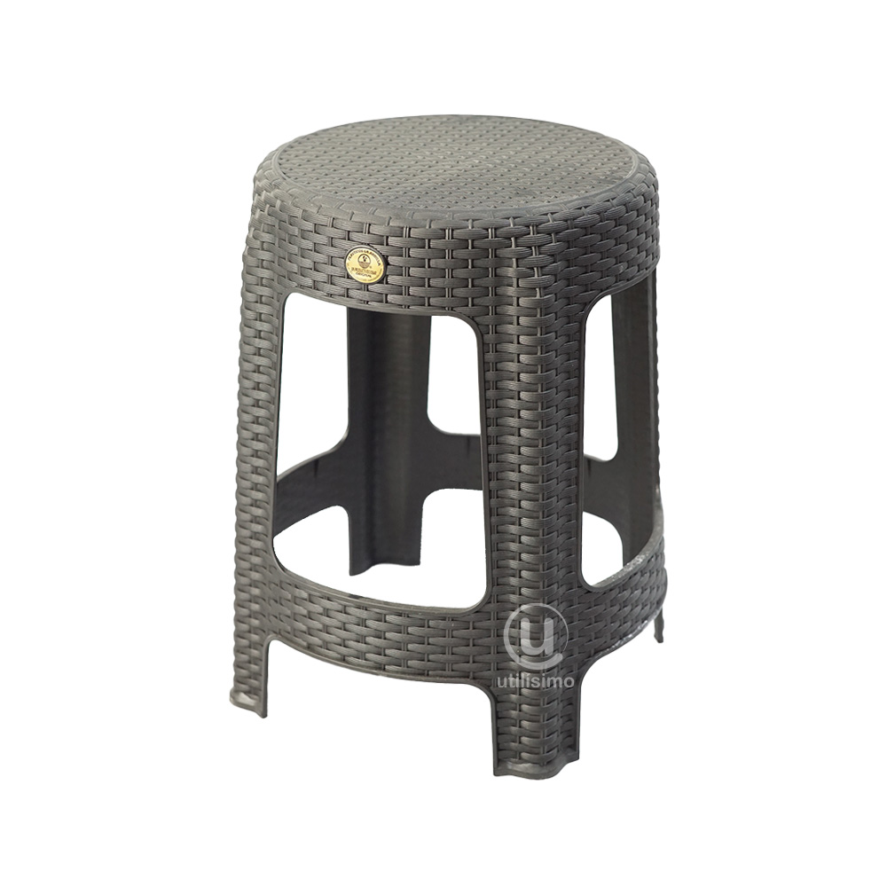 BANCO RATTAN REDONDO LA ARDILLA | utilísimo® - Imagen 4