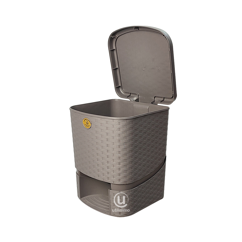 CESTO TIPO RATTAN PEDAL 8L LA ARDILLA | utilísimo® - Imagen 6
