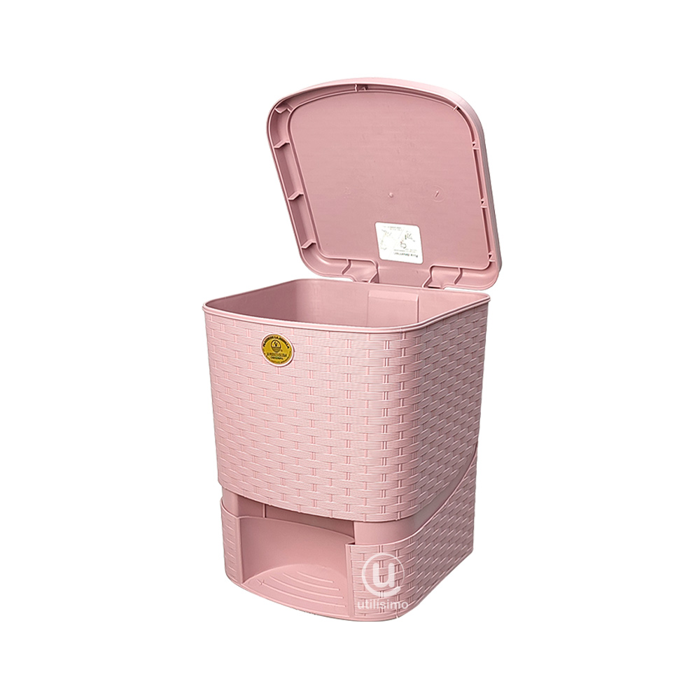 CESTO TIPO RATTAN PEDAL 8L LA ARDILLA | utilísimo® - Imagen 8