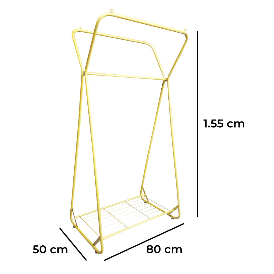 Estante Ropa 091Y Dorado | utilísimo® - Imagen 2