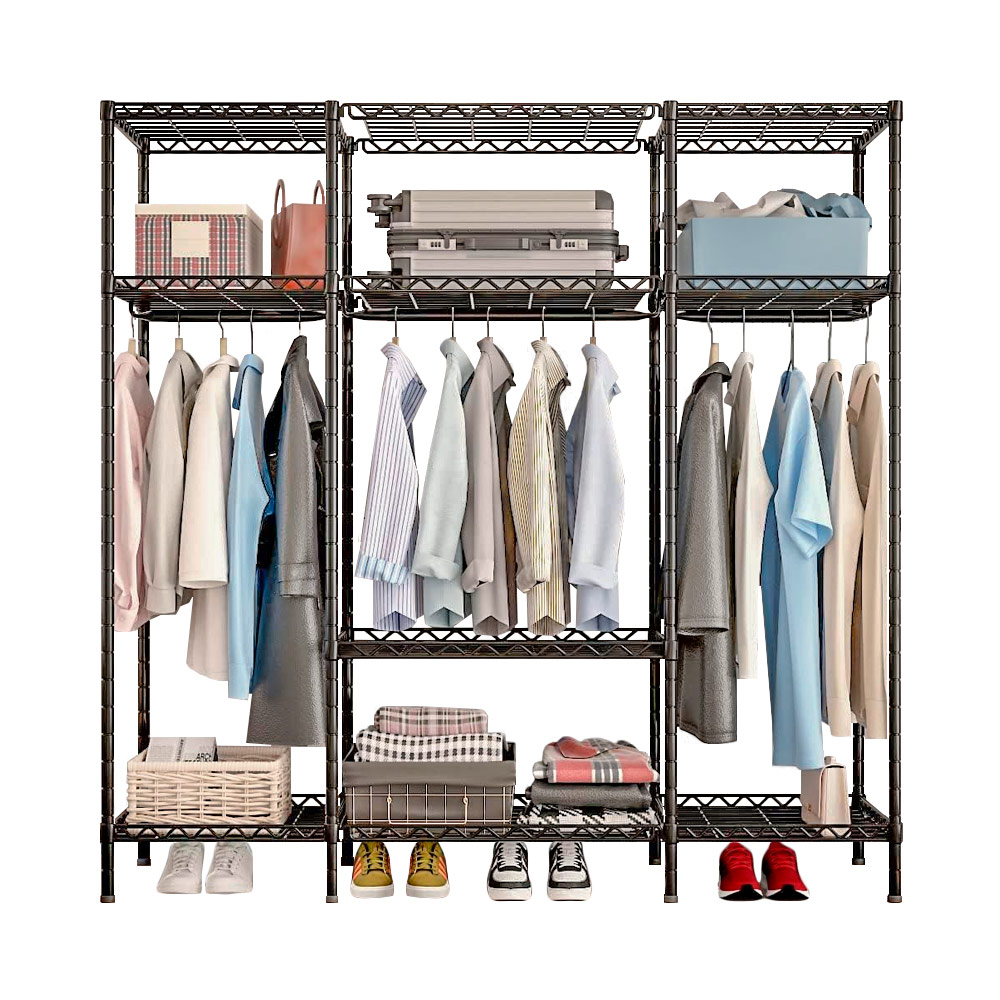 Closet Organizador Armable 9932 Negro - Imagen 3