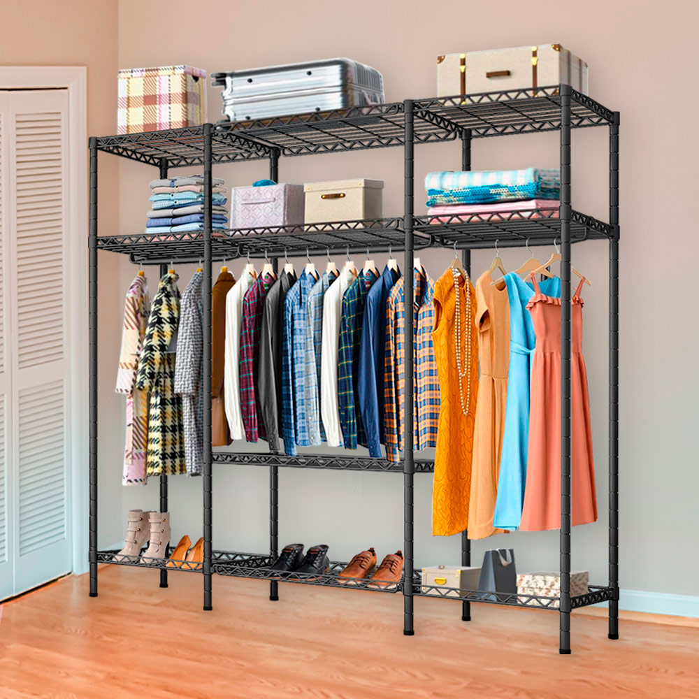 Closet Organizador Armable 9932 Negro - Imagen 6