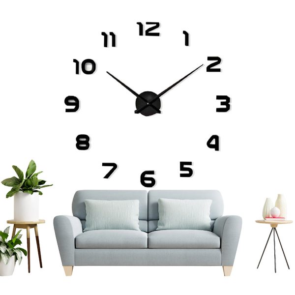 Reloj de Pared Moderno Gigante Hágalo Usted Mismo