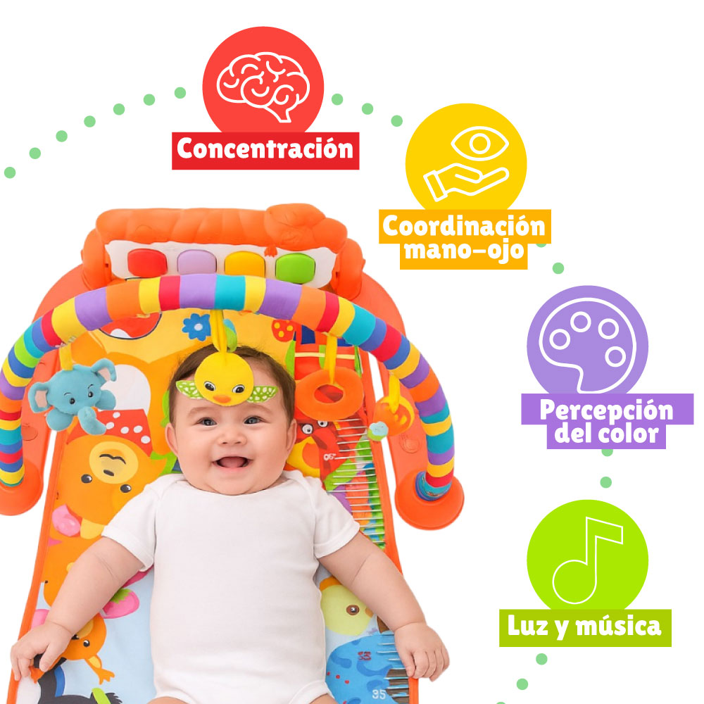 Tapete de juego interactivo para bebés - Imagen 6