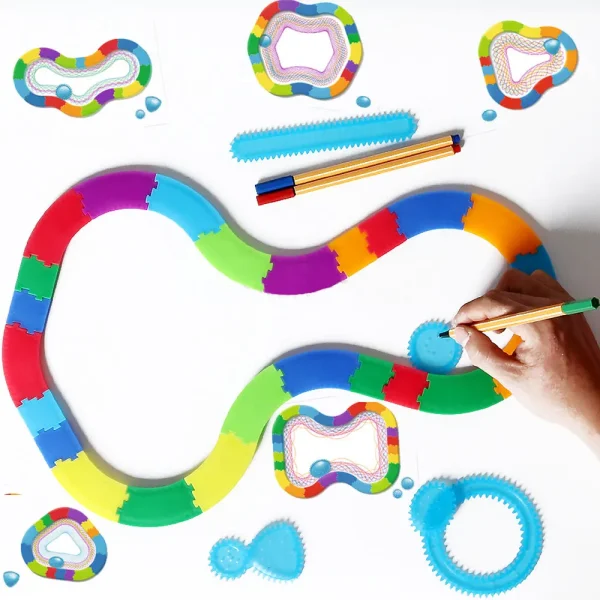 Espirografo estilo libre DIY