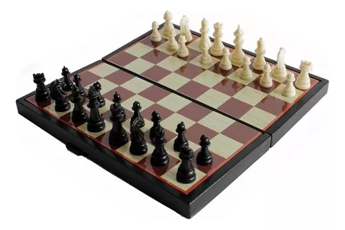 Ajedrez y backgammon 4 en 1 magnético