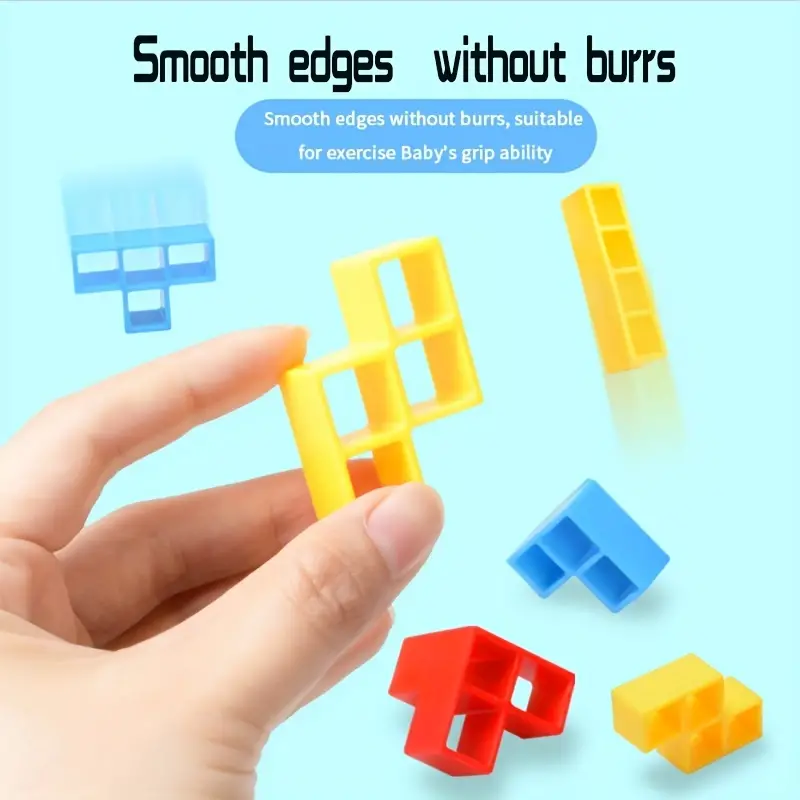 Juego de equilibrio piezas tipo tetris - Imagen 5