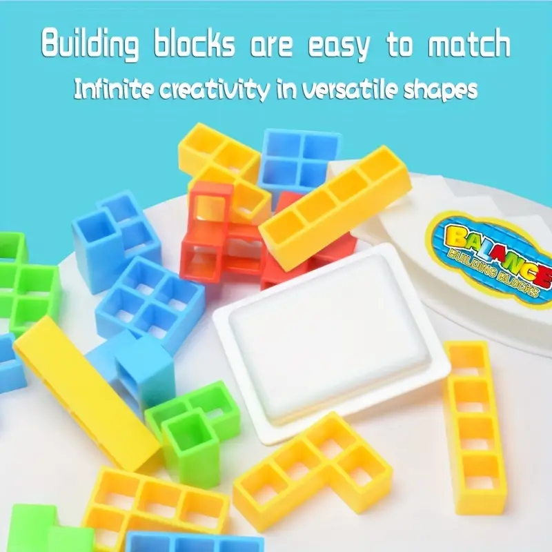 Juego de equilibrio piezas tipo tetris - Imagen 3