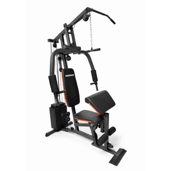 Estación de fuerza multifuncional en casa con 50 kg