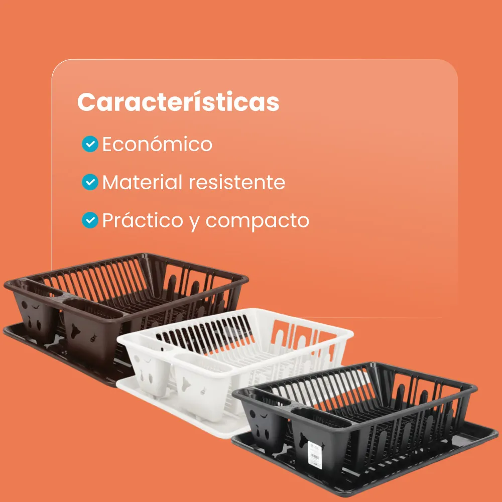Escurridor para trastes con charola - Imagen 8