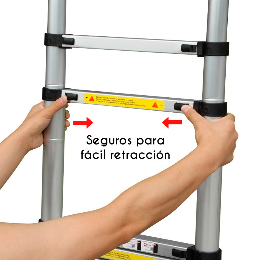 Escalera Retráctil Doble de 1.6 metros - Imagen 6