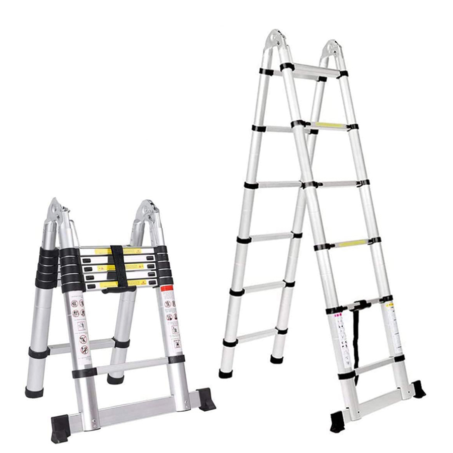 Escalera Retráctil Doble de 1.6 metros - Imagen 2