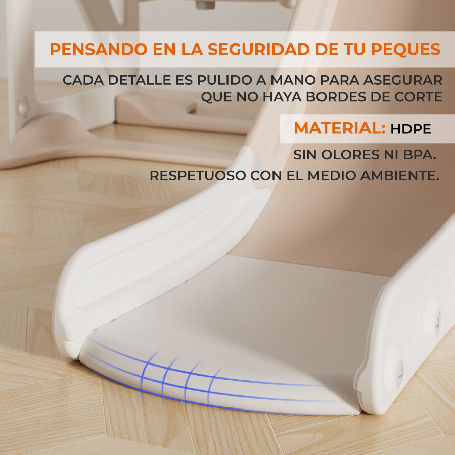Resbaladilla, columpio y carrito - Kiddo - Imagen 3