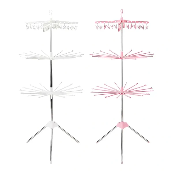 Tendedero plegable de 3 niveles