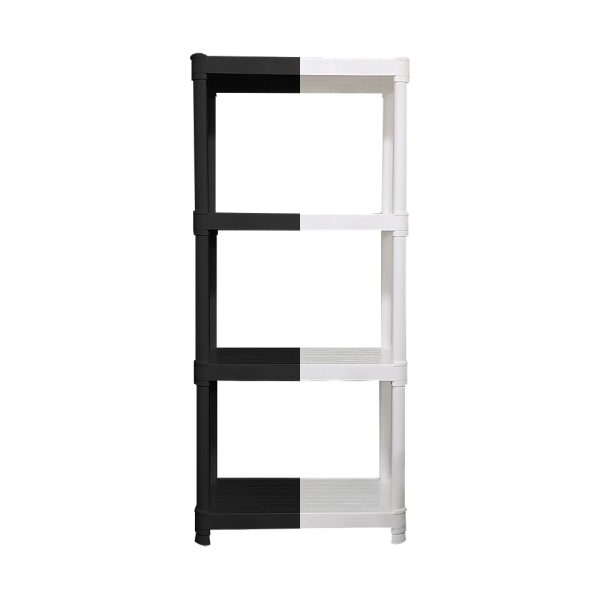 Rack Organizador Multiusos 4 Niveles Plástico Interior Exterior