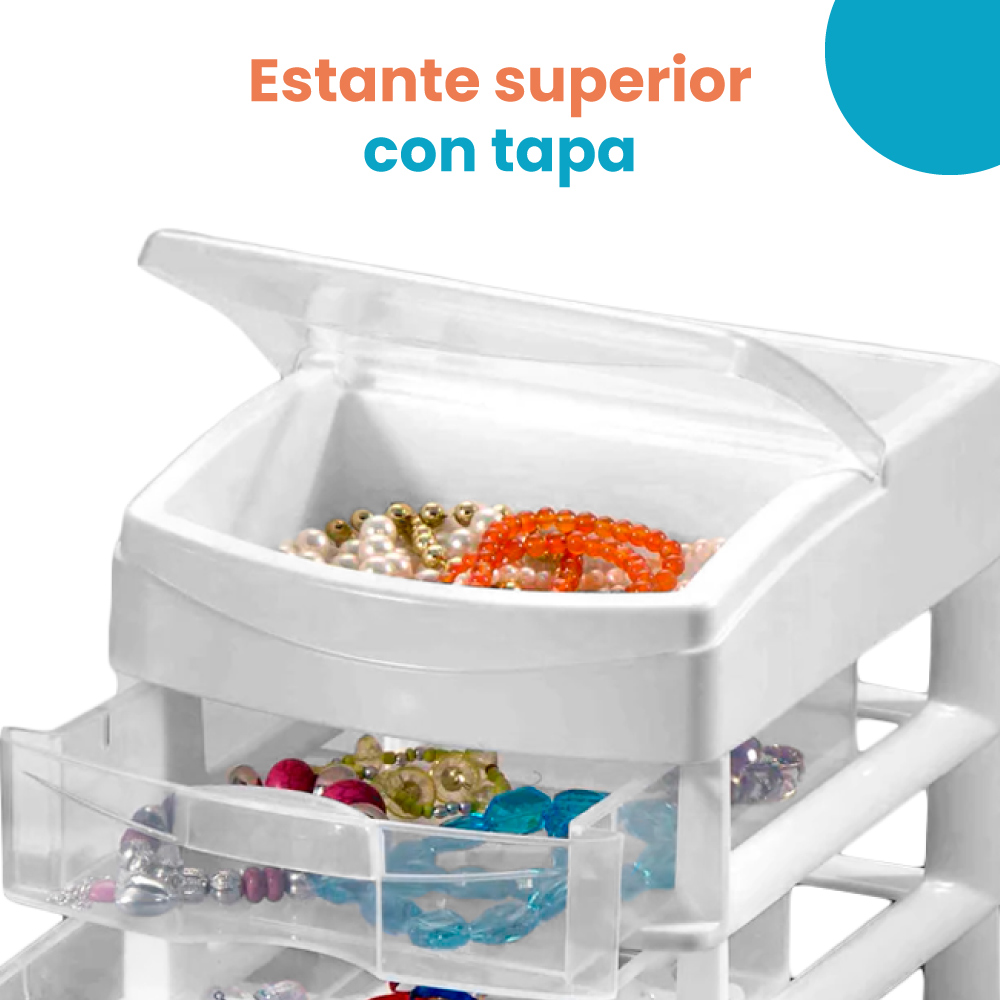 Organizador 3 Cajones Compartimiento Escritorio - Imagen 6
