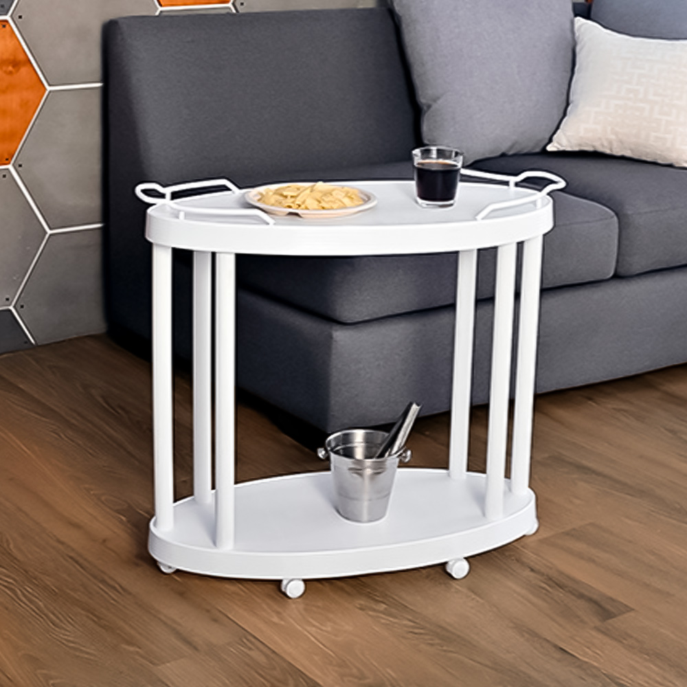 Organizador Rack Carrito Ovalado con Ruedas - Imagen 9