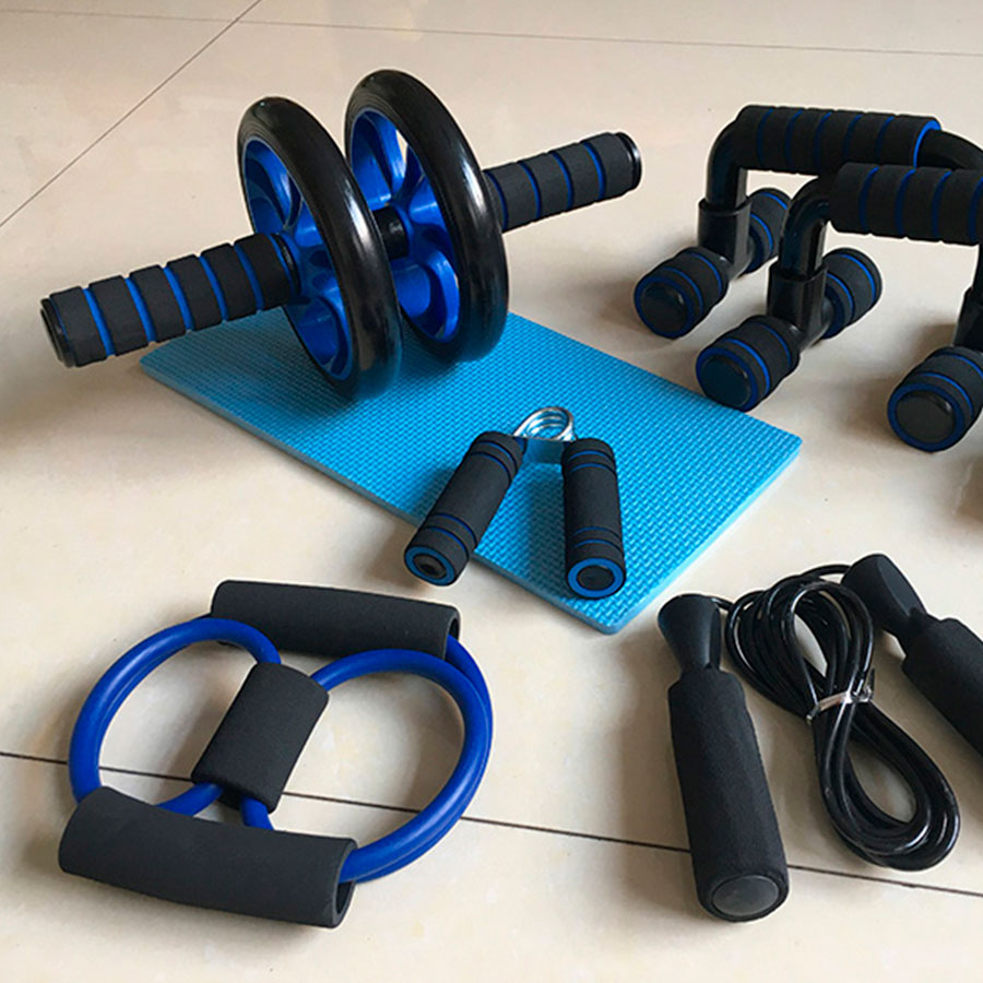 Set 5 en 1 rueda abdominal doble y accesorios - ENDEAVOR - Imagen 8