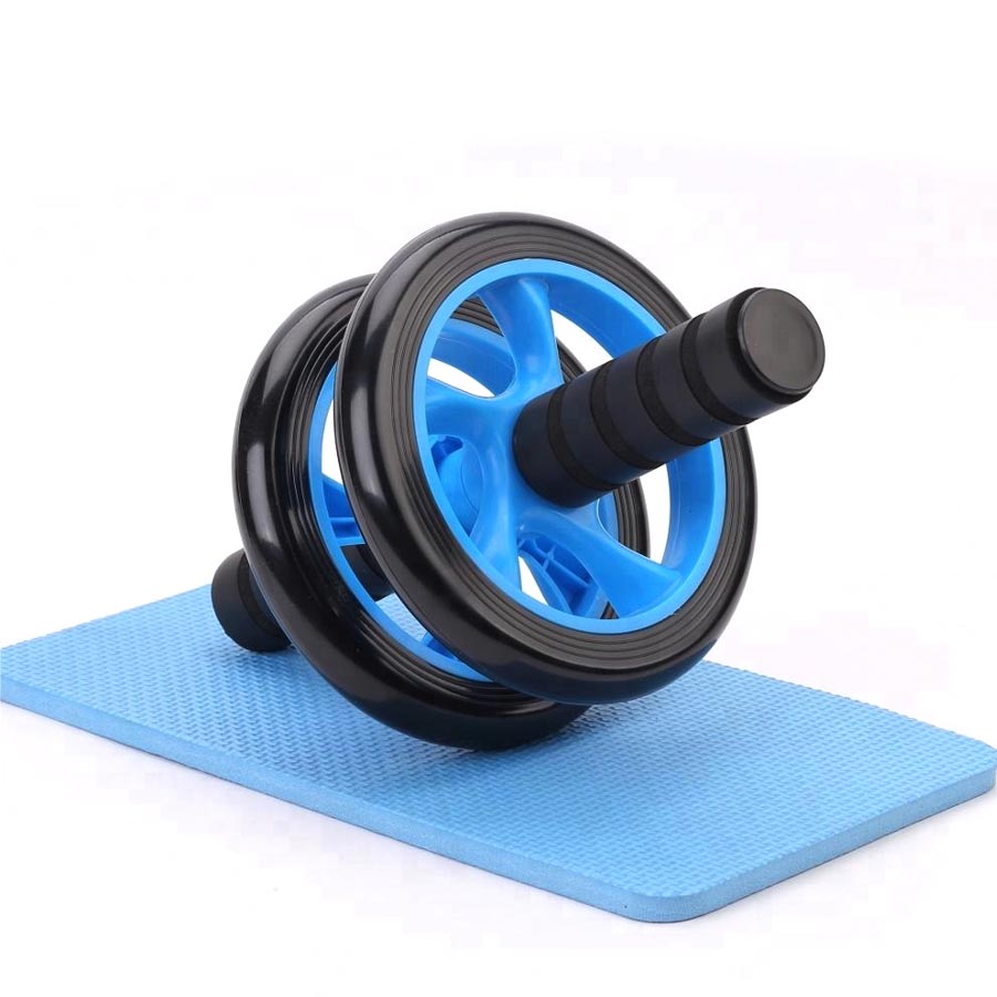 Rueda abdominal doble con tapete - ENDEAVOR