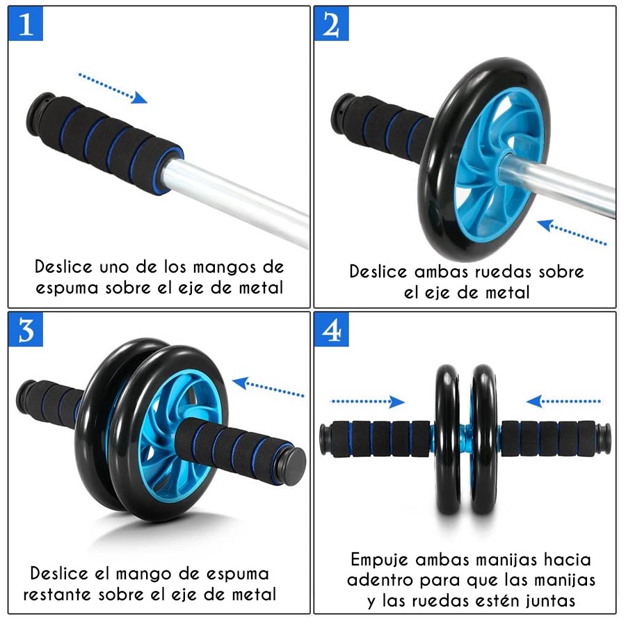Rueda abdominal doble con tapete - ENDEAVOR - Imagen 6