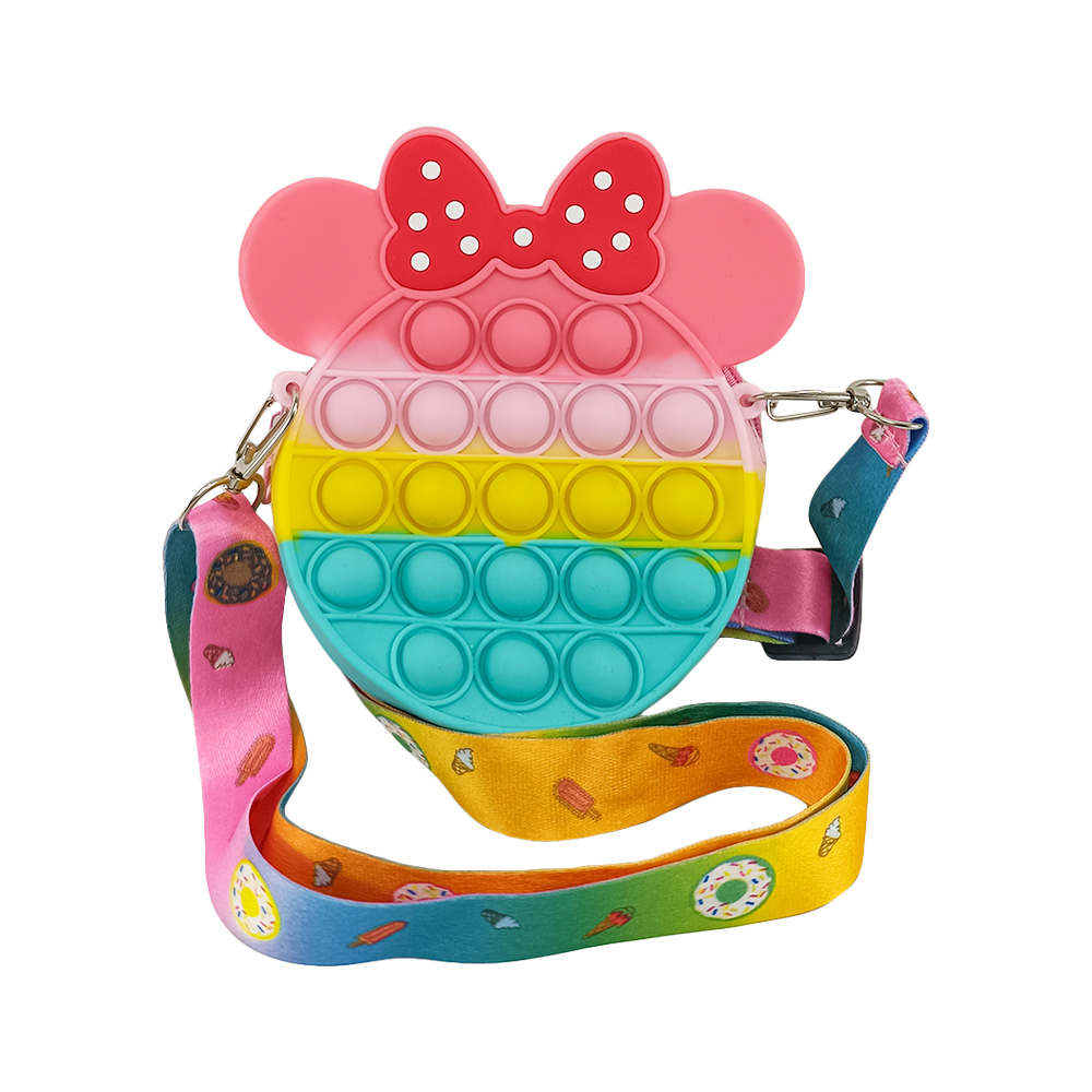 Bolsa de mano para niñas Pop It Silicón - Imagen 2