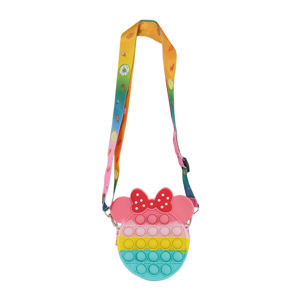 Bolsa de mano para niñas Pop It Silicón - Imagen 3
