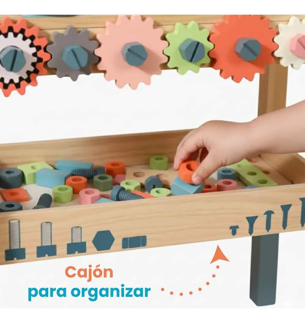 Mini mesa de herramientas interactiva - Imagen 3