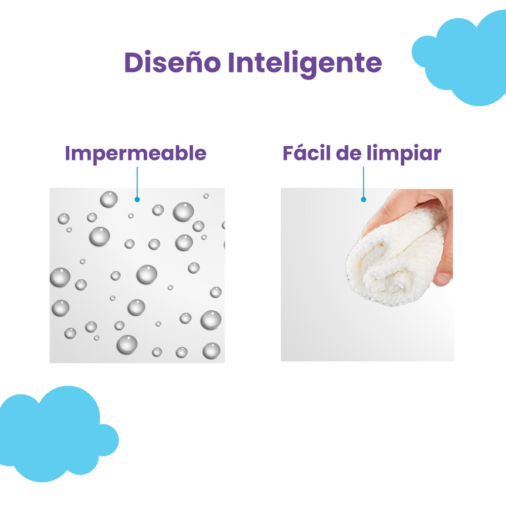 Closet infantil 7 cubos con perchero modular - Imagen 12