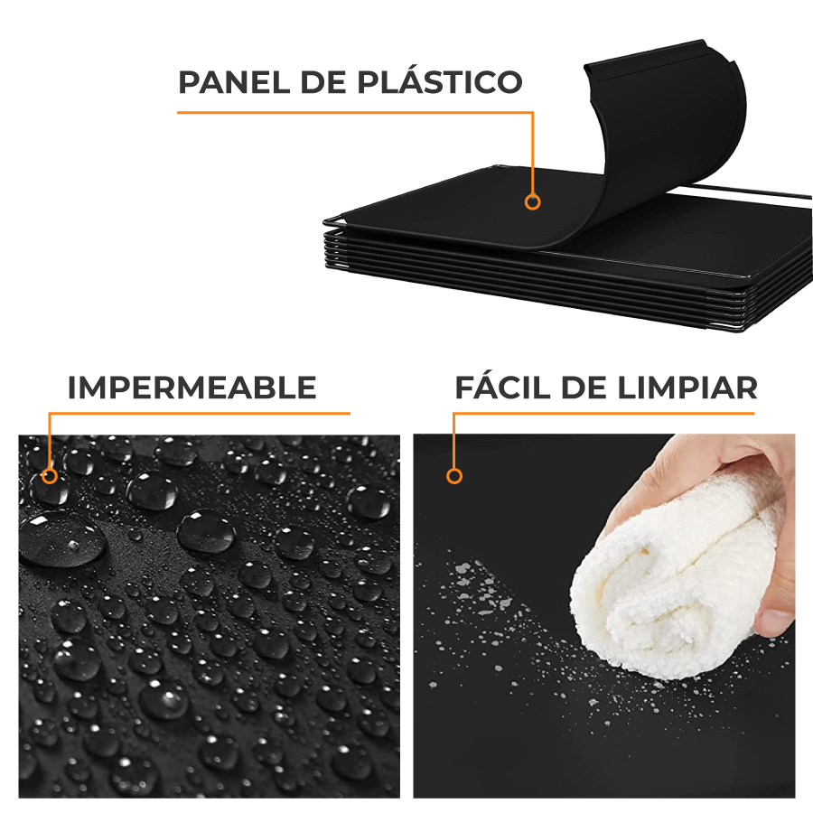 Juguetero organizador plástico 6 cubos mueble modular - Imagen 9