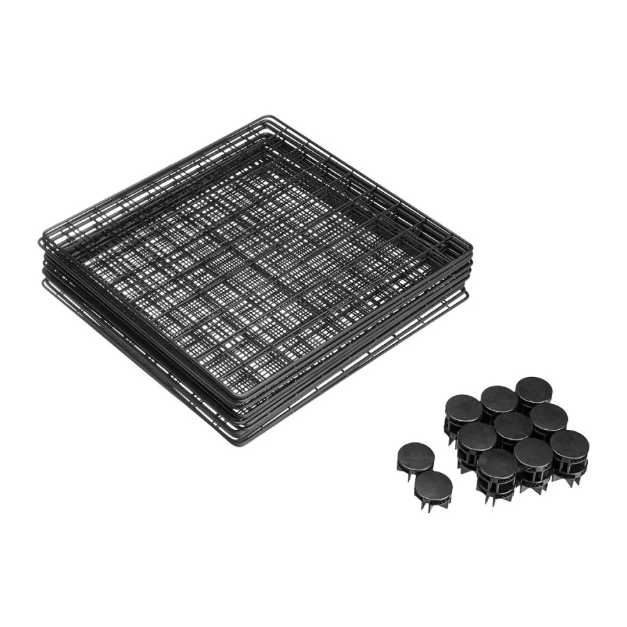 Gabinete de alambre 4 cubos Negro | Utilísimo ® - Imagen 7