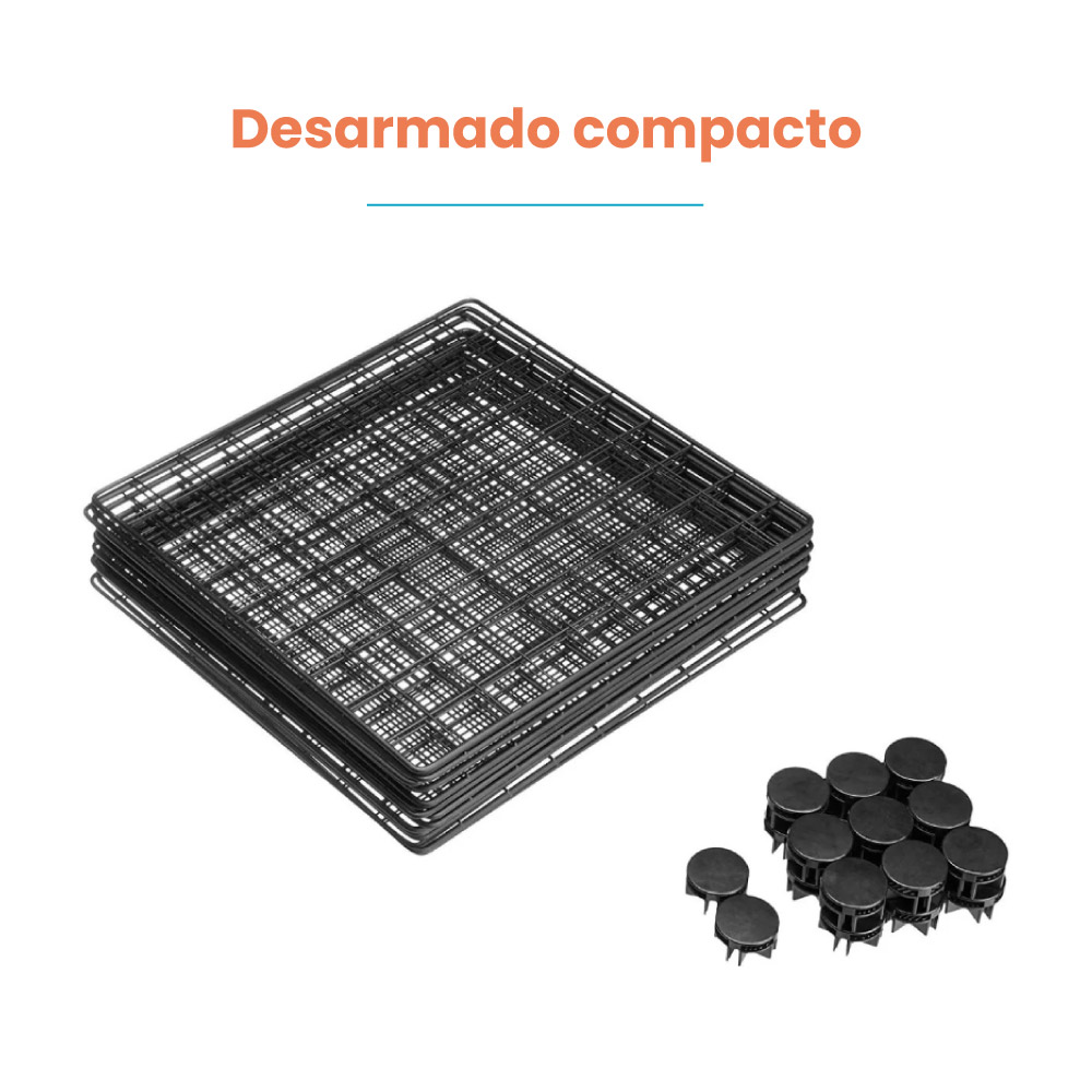 Modular alambre 7 cubos ropero - Imagen 7