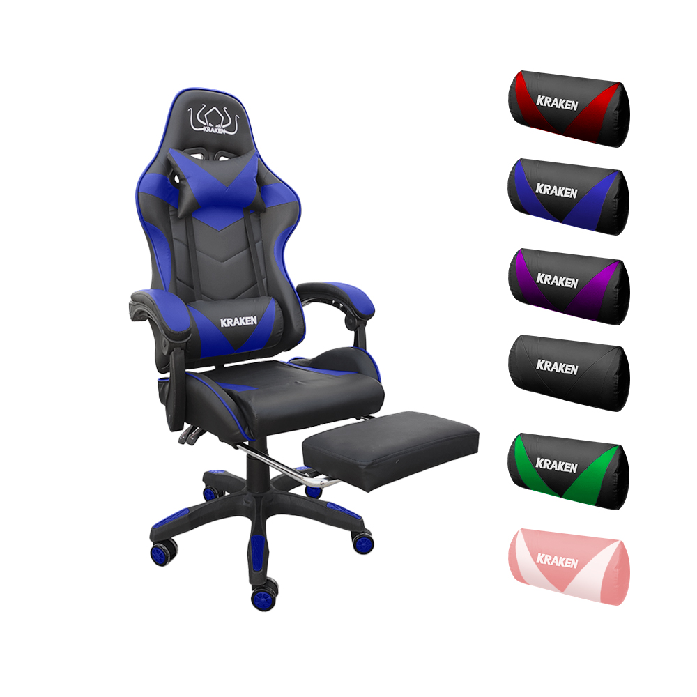 Silla gamer ergonómica reclinable giro 360 - KRAKEN