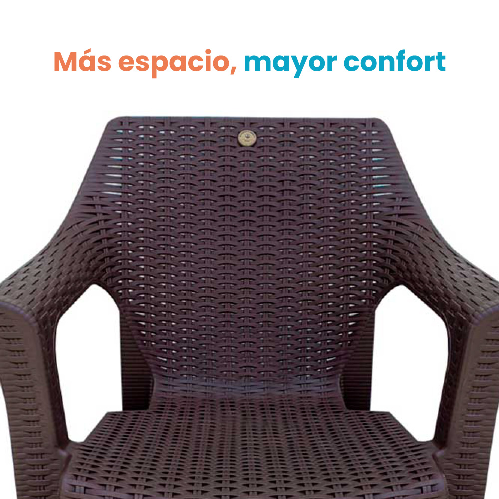 SILLA RATTAN CLEO H81 LA ARDILLA | utilísimo® - Imagen 6