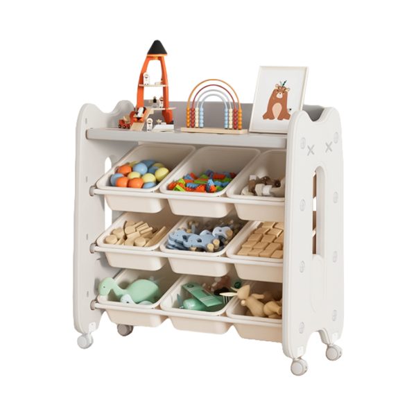 Juguetero organizador 9 cajones montessori - Kiddo