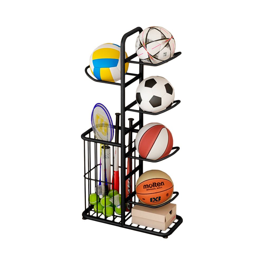 Estante de Almacenamiento para Equipo Deportivo Balones y Pelotas - Imagen 2