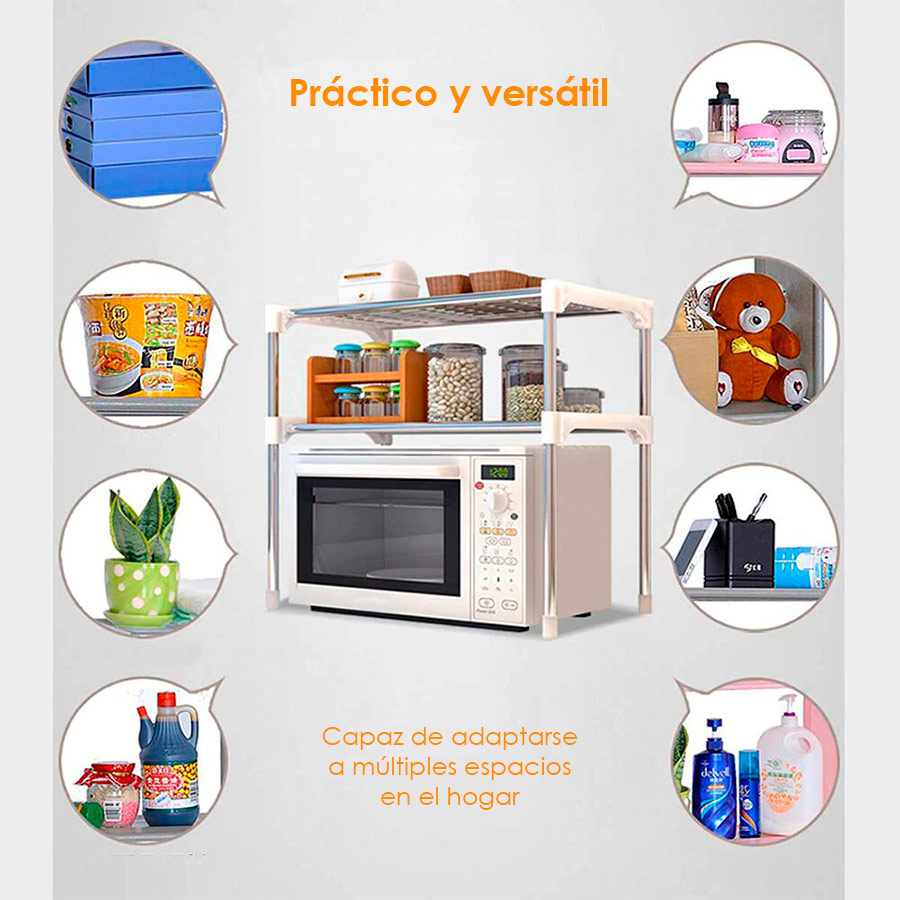 Organizador Multiusos Z002 Gris - Imagen 3