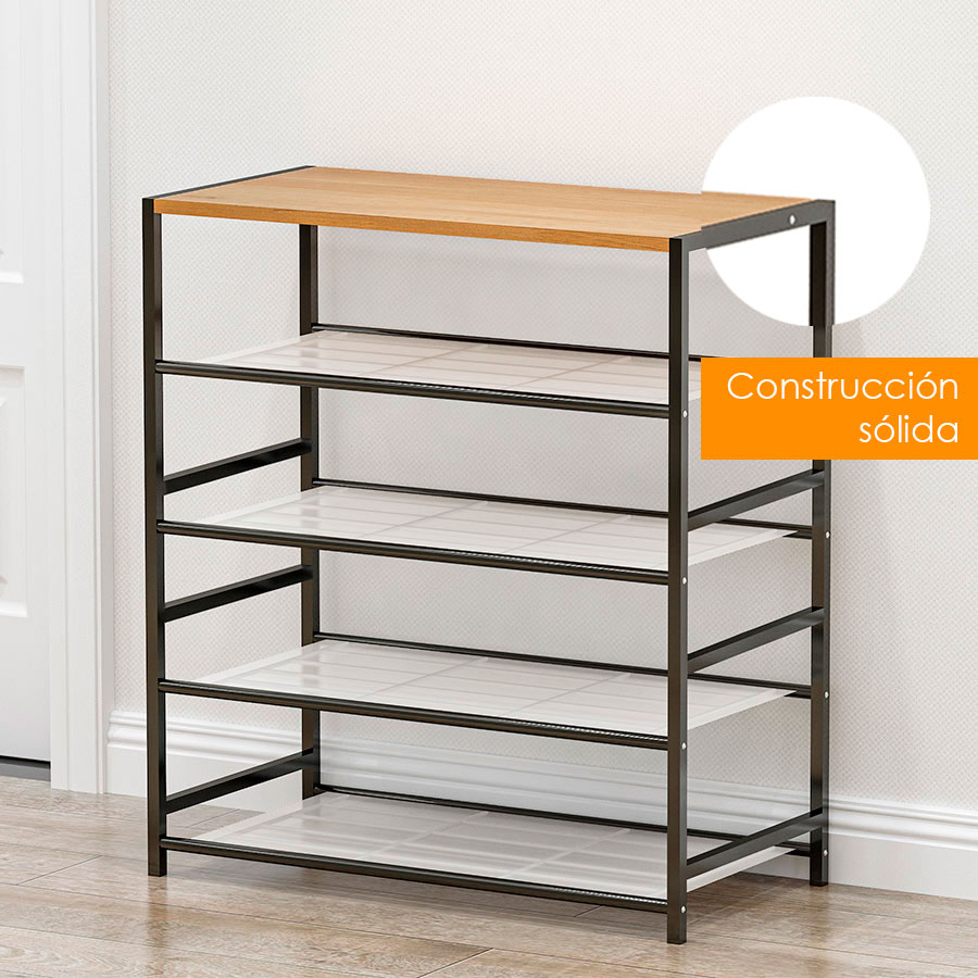 Mueble Organizador XJ9705 Negro - Imagen 5