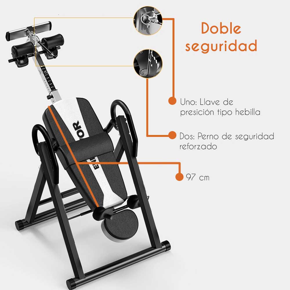 Tabla de inversión de gravedad para terapia - ENDEAVOR - Imagen 8