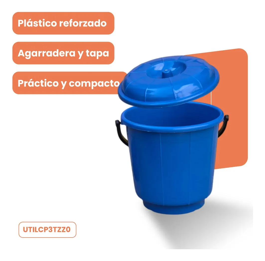 Contenedor con tapa y agarradera 3 litros - Imagen 5