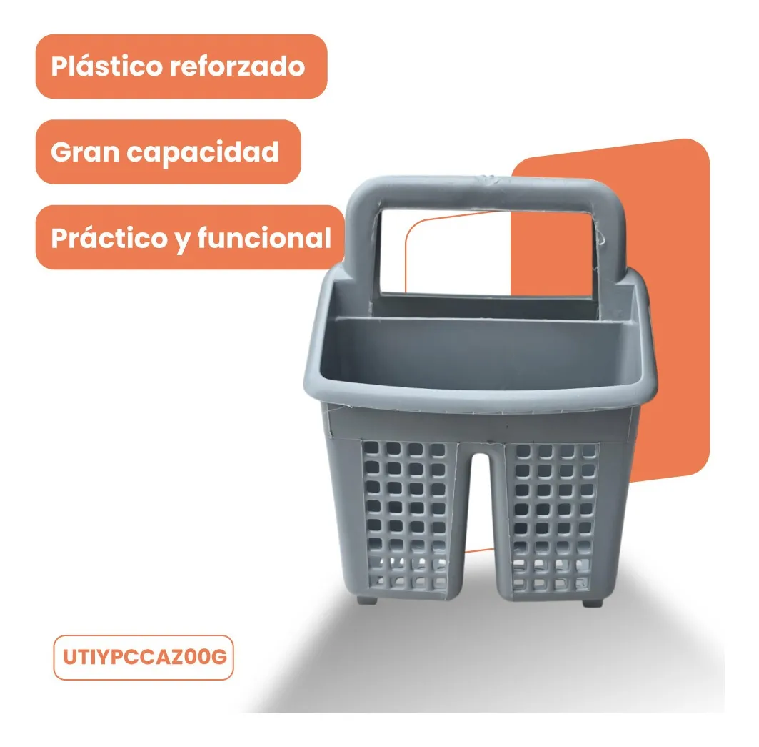 Porta cubiertos Mod. Canasta gris - Imagen 5