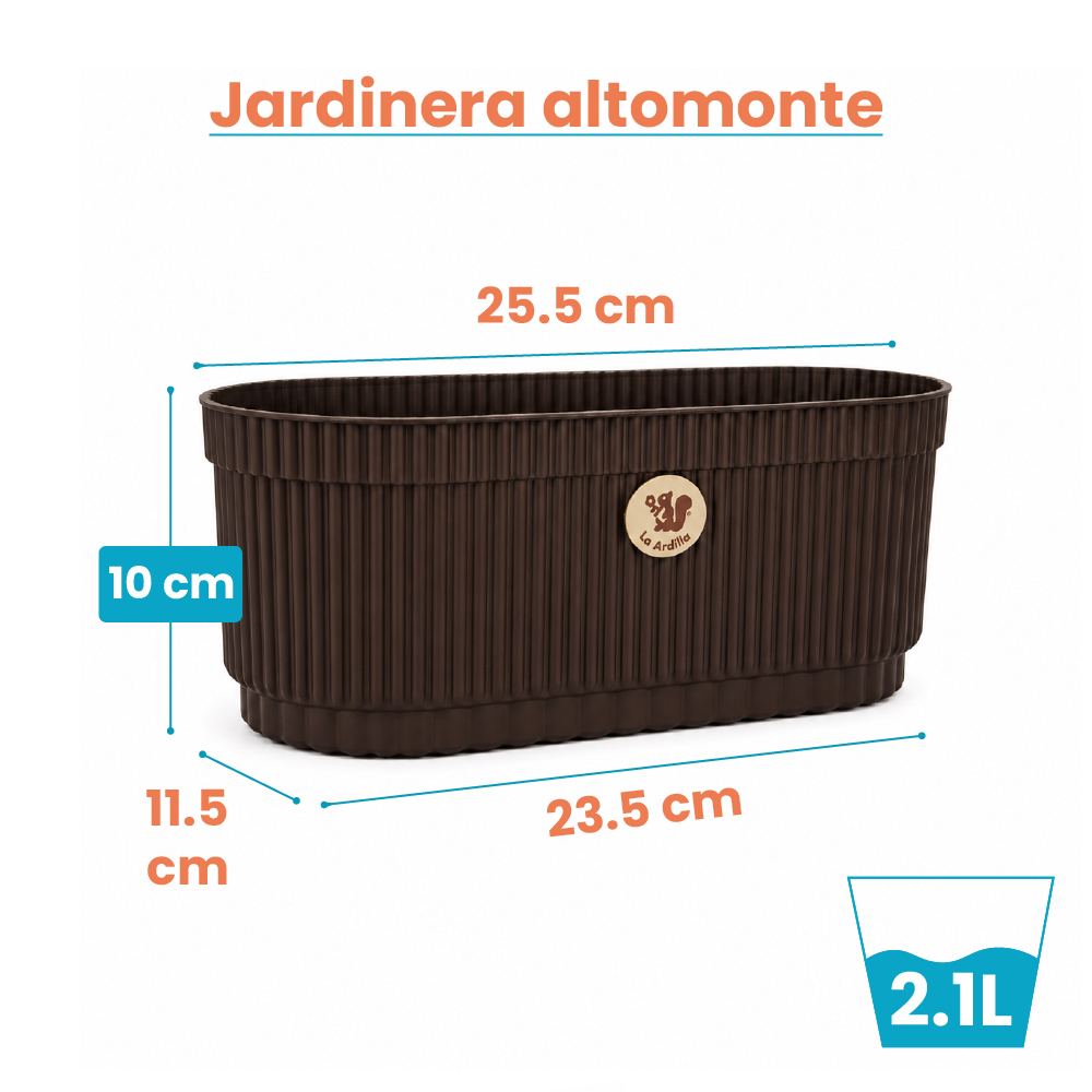 Jardinera Altomonte 2.1 Litros Plástica - Imagen 2