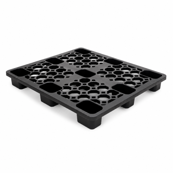 Tarima plástica One Way 120x100cm uso ligero 4 entradas