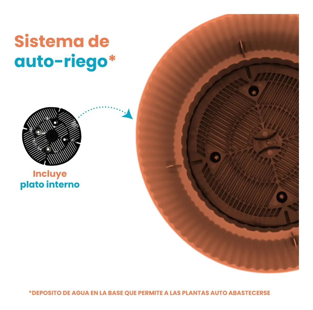 Maceta Plástico Altomonte 5 Litros Auto-riego - Imagen 7
