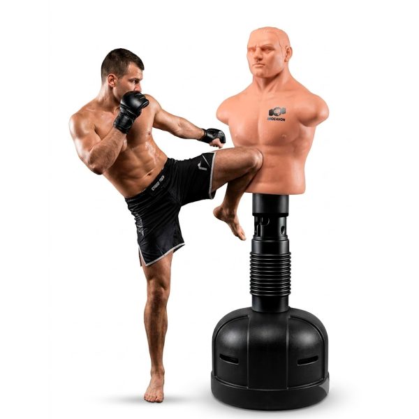 Muñeco Costal De Entrenamiento Para Gym Box Fitness Con Base