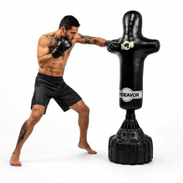 Saco De Boxeo Deportivo Profesional Forma Humana Con Base