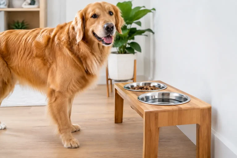Cómo elegir un comedero elevado para perros