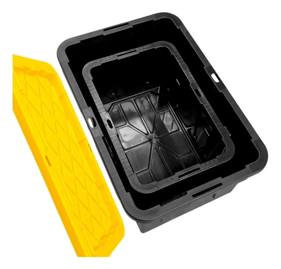 Combo 3 Cajas Ferreteras Organizadoras con Tapa, 1 Grande 102L y 2 Chicas 42L - Imagen 8
